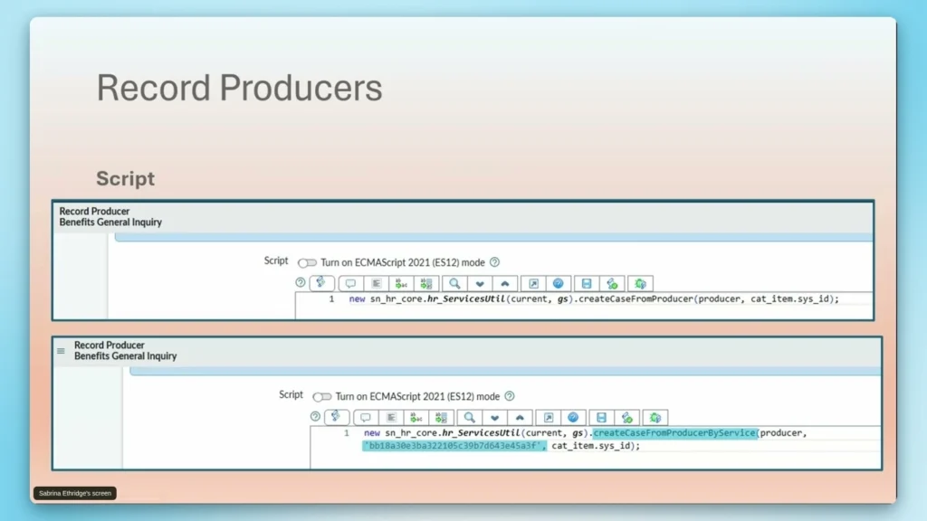 Screenshot of the nullEDGE 2025 Best Practices for HRSD with Sabrina Ethridge