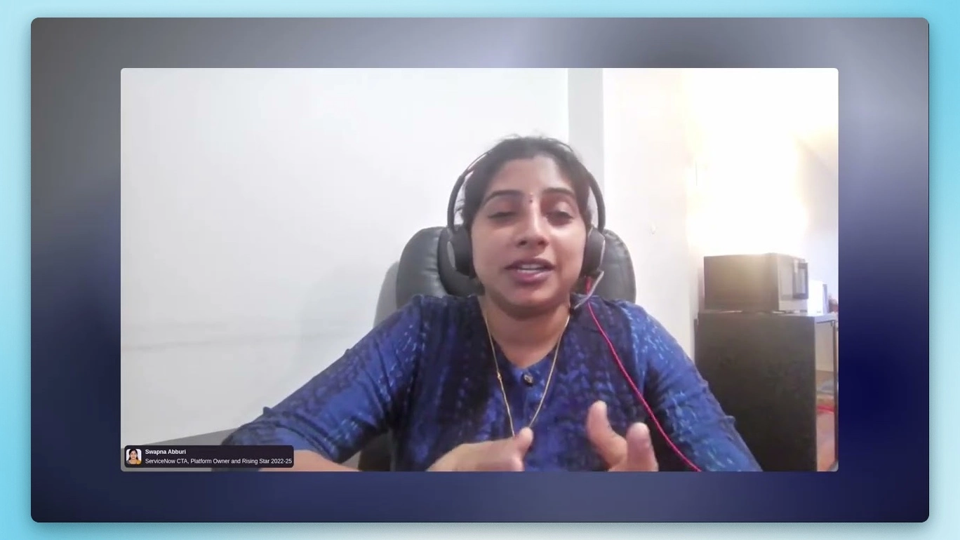 nullEDGE - Keeping ServiceNow platform healthy with Swapna Abburi » Rubén Ferrero