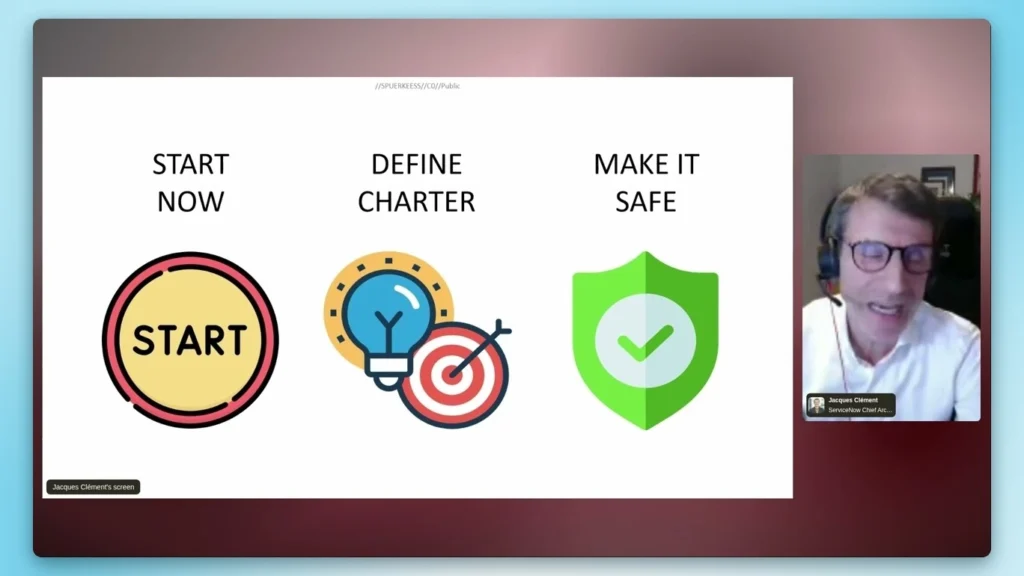 Screenshot of the nullEDGE 2025 Practical Technical Governance with Jacques Clement