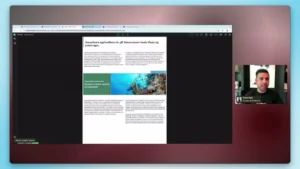Screenshot of the nullEDGE 2025 Better User Experience using AI with Ritesh Dalal
